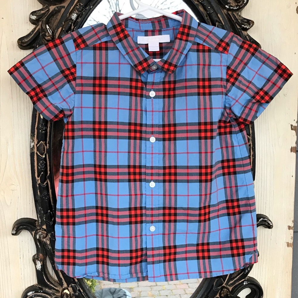 Burberry button down shirt